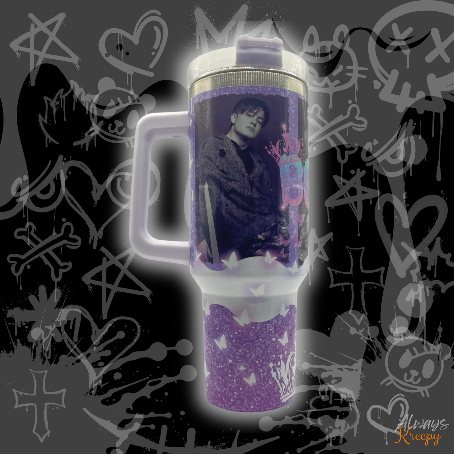 Please note this listing is for custom tumbler orders only - your tumbler, your way! Let me know what you want and I'll whip something up. I will share the design with you prior to making the tumbler. It will be displayed on a mock up to help you envision the final product.&nbsp;  The images you see, are from past custom orders